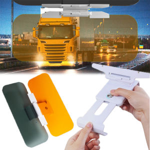Car Sun Visor Anti-Glare Mirror Multifunctional Blocking Sunlight Anti-Ultraviolet Vision Board