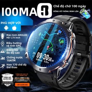 Đồng Hồ Thông Minh Quân Sự TRex3 Pin Siêu Lớn 1000mAh GPS Đo Độ Cao Chống Nước 10ATM Gọi Bluetooth Màn Hình HD Dành Cho Nam