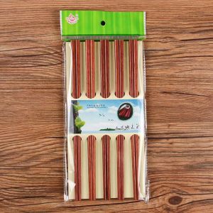 DANBIYIN | Natural Wax-free Wooden Solid Heat-resistant Chopsticks 10 Pairs