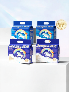 DEYOU | Ultra-thin Breathable Soft Baby Diaper Pants 4 Packs
