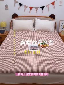 ENXING | Student Dormitory Single Xinjiang Cotton Mattress Pad 90x190cm