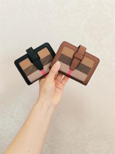 กระเป๋าใส่บัตรใบขับขี่ขนาดเล็กหรูหราสำหรับผู้หญิง ความจุขนาดใหญ่หลายช่อง ดีไซน์เก๋ไก๋ เหมาะสำหรับวัยรุ่น