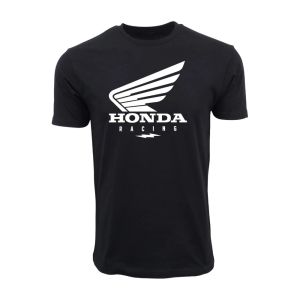 Honda | Honda Mens and Womens T-shirt Summer Luxury Brand Cotton Tee Honda Racing Short-sleeved Spring Autumn Motorcycle Cycling Top
