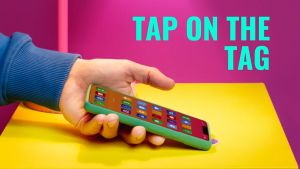 Philips WiZ NFC Tag 4 pieces สติกเกอร์ ติดแท็ก NFC  (1 กล่องมี 4 ชิ้น) - Lazada