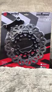 PIRINGAN LEBAR VARIO 150 NEW/VARIO 125 NEW BAUT 5 VARIO 150 OLD BAUT 4 VARIO 125 NEW BAUT 4 DISC CAKRAM DEPAN 260MM HONDA MATIC VARIO 125 VARIO 150 LUBANG 5 LUBANG 4 CAKRAMNYA DISC BRAKE FRONT 260MM 26CM HONDA VARIO 150 VARIO 125 TAHUN 2018 2019 2020 2022