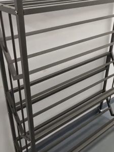 Steel Bookshelf Rack Organizer Cabinet Bookcase Storage Cabinet Display Shelf for Living Room Office Classroom