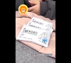 Khăn ướt đa năng khăn giấy ướt tẩy vết bẩn quần áo khăn ướt làm sạch mảng bám chuyên dụng tiện lợi - Life Style 4U