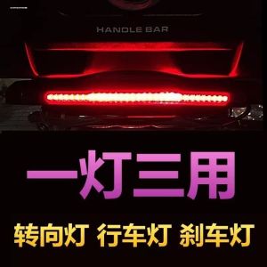 JIEERXUN | Super Bright Flash LED Tail Light Strip 12V