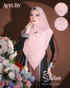 KHIMAR SHIREN BAHAN JERSEY MAMOSA BY AYYUBY