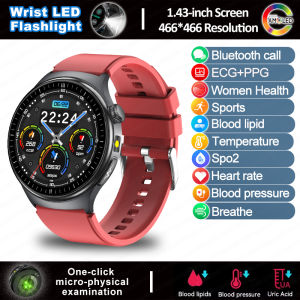 2025 New Nursing Health laser Cure Blood pressure Smart Watch Men Heart rate Pulse Sleep Bluetooth call Body Monitor Smartwatch