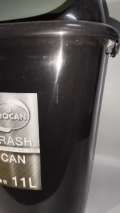 OROCAN BRAND PLASTIC TRASH CAN WITH SWING COVER 5L/8L/11L/15L/25L GARBAGE TRASH CAN BASURAHAN RECYLING BINS GARBAGE CANRECYCLE BIN
