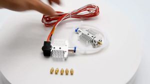 Bộ Máy In 3D J-Head Extruder Dành Cho Ender3 V2 CR10 MK8 Bộ Phận Gia Nhiệt Đầu Nóng Vòi Phun Thanh Nhiệt Kèm Cảm Biến Nhiệt - Cấu Tạo Bằng Kim Loại