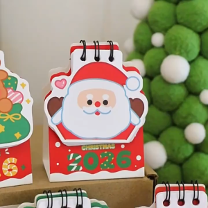Christmas Doudou Small Desk Calendar Student Cartoon Mini High-value Calendar Cute Decoration Ornaments Christmas Gifts