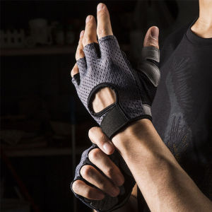 Mountaineering running fitness wrist guards cycling half-finger gloves unisplendour weightlifting anti-slip and breathable