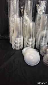 GELAS PLASTIK POP ICE Bubble TEBAL STARINDO 16OZ OVAL 1 DUS 1000 PCS TERMURAH