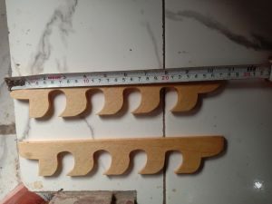Rak joran Rak tegeg Rak pancing 4 slot / 4 tahap motif ombak nempel dinding tembok