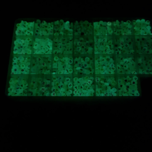 SG Letter Alphabet Beads Glow in the Dark Luminous Colourful Acrylic Beads for Friendship Bracelet