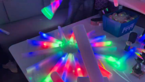 🧡 SG Seller🧡 Glow Sticks Ceremony Flashing Sticks LED Glowsticks for Weddings/Part Glow-in-the-Dark Supplies