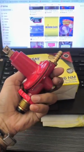 WINN GAS W106NM Regulator Tekanan Tinggi Khusus Tabung LPG 50kg Bergaransi Resmi SNI BONUS SELANG GAS