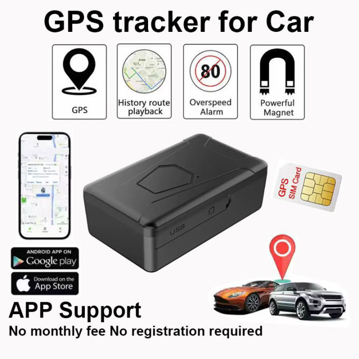 GPS Tracking Device for Car Built in Battery APP Realtime Tracking GPS ...