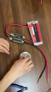 DC 12V 18650 Lithium Battery 5MOS Spot Welding Machine Motherboard Complete Set of Accessories 9-Speed Output Power
