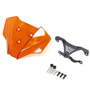 Cho KTM Duke 390 duke 125 Duke390 125 2017-2023 kính chắn gió duke990 duke1390 kính chắn gió lá chắn kính chắn gió với khung