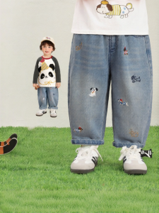CUTEPANDAS | Quần Jeans Cho Bé Mùa Thu