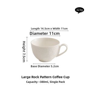 YOGEHOME | Rock Texture Premium Ceramic Cup