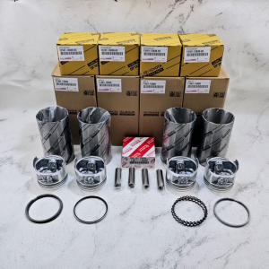 LINER FURING BURING + PISTON + RING SEHER STD TOYOTA KIJANG 5K KF40 1SET KOMPLIT