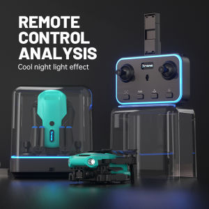JJRC RC Drone With Dual Camera Optical Flow Positioning Fixed Height Mini Folding UAV Remote Control Aircraft Toys Gift for Kids
