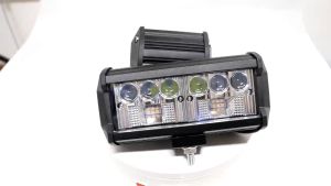 1 Buah/2 Buah Lampu Sorot LED 40W Super Terang 5 Mode Lampu Putih Lampu Kuning untuk Truk Jeep suv Atv Traktor Sepeda Motor