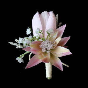 Vườn Hoa Cưới Tulip Giả Giữ Ẩm Hoa Cưới Cảm Ơn Cô Dâu Bridesmaid Vị Trí Đeo Cổ Tay Vật Dụng Đám Cưới Trang Trí Nhà