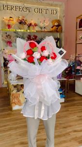 Buket Bunga Artificial Valentine & Kado Romantis