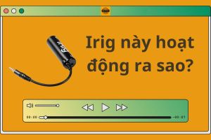 Irig Thiết bị thu âm cho điện thoại IOS và Android - Irig thu am Dùng thu âm đàn guitar livestream và các công dụng lọc âm karaoke - Duy Guitar Store