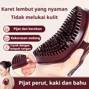 Sikat Pijat Tubuh Gua Sha & Alat Pelangsing Pijat Scrub Meridian Body