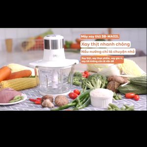 Máy xay thịt Bear 2L SB-MA02L dung tích 2 lít xay đa năng các loại thực phẩm khác nhau
