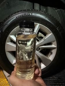 Free Sponge 🧽 Pure Silicone Wax Tyre 300ml