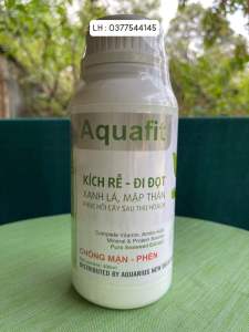 Phân bón vi lượng Amino 7777 abio-05 ( Aquafit ) chai 500ml - Kích rễ đi đọt xanh lá mập thân