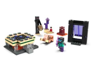 LEGO MINECRAFT 21584 Đồ Chơi Lắp Ráp Hành Trình Qua Cổng Nether & End (192 chi tiết)