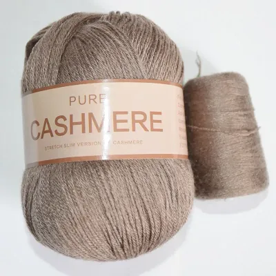 Pure Mongolian Cashmere Yarn Crochet Hand-knitted Cashmere Knitting wool Yarny Scarf Baby Hand-Weaving Thread Yarns 70grams