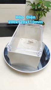 Hộp Nhựa ABS WANCHI Hộp Điện Hộp chữ Nhật Cao 200x120x110mm - Linh Kiện Điện Tử TAHIKA
