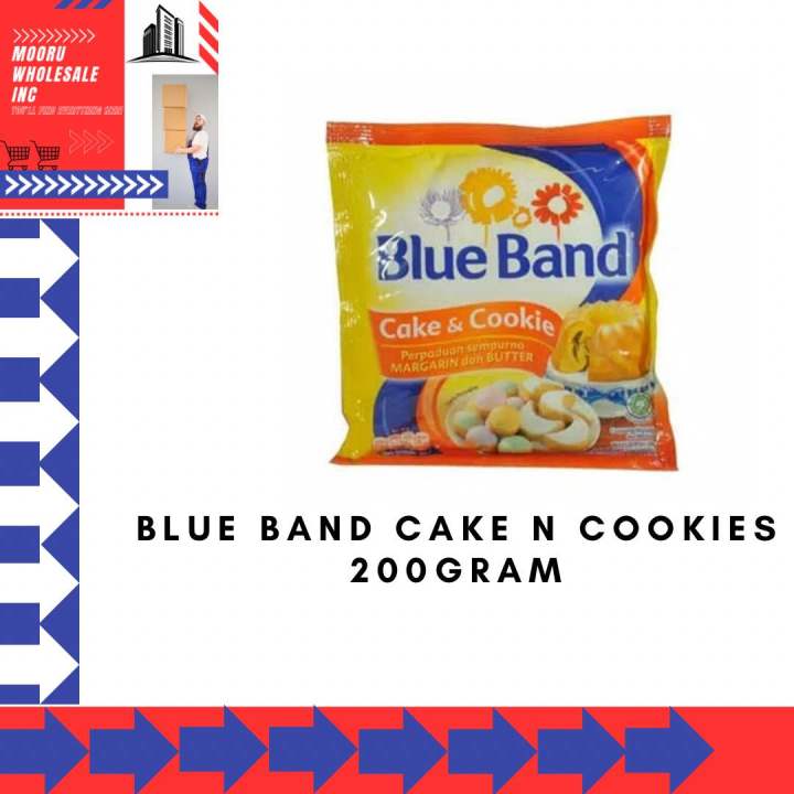 (ECER) Blue Band Cake And Cookies Margarine Untuk Aneka Kue dan Kukis 200Gram Lazada Indonesia