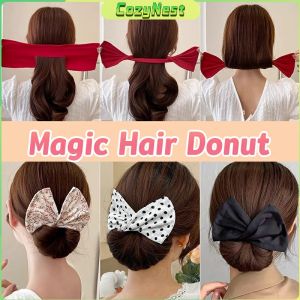C.N DIY Hair Bun Maker Tool Create Perfect Donut Buns in Seconds Magic Hair Donut