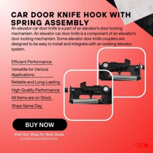 Car Door Knife Hook with Spring Assembly