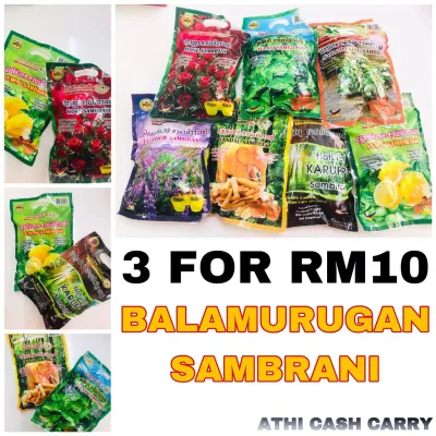 BALAMURUGAN NATURAL SAMBRANI 15 CUPS ( 3 FOR RM 10.00)