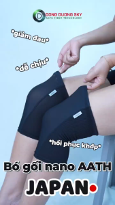 Ống đeo gối nano AATH giảm viêm sưng đau nhức khớp gối (hộp chỉ có 1 cái)