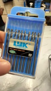 Mata Bor Besi 2mm LYK HSS Twist Drill Bit 2 mm 10pcs