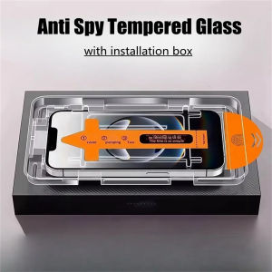 Dust-Free Installation Privacy Tempered Glass for Samsung Galaxy A Series: Anti-Spy Screen Protector