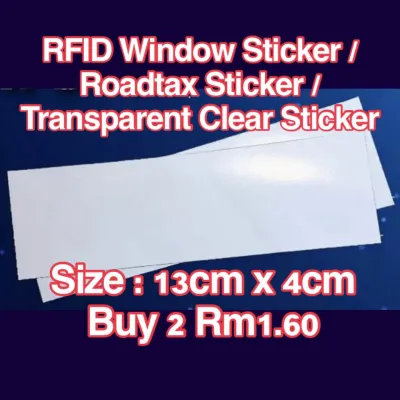 Termurah Roadtax Sticker / Puspakom Sticker / Pelekat Cermin Cukai Jalan / Sticker Cukai Jalan
