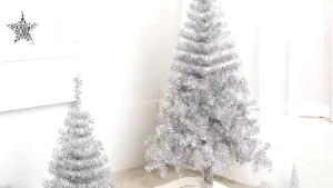 Cây Thông Noel Màu Bạc C24 Dày Rậm Size 120CM /150CM Trang Trí Noel Giáng Sinh TTNTSS407